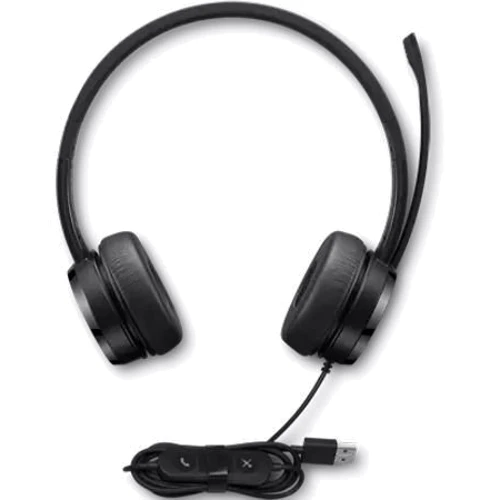 Наушники Lenovo Wired Stereo On-Ear Black (4XD1K18260) фото 4