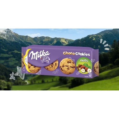Печиво Milka Pieg Ski Nuts 135 г (DL13435) фото 2