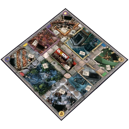 Офіційна настільна гра Winning Moves CLUEDO Harry Potter (Нове видання): Вид для веселої компанії