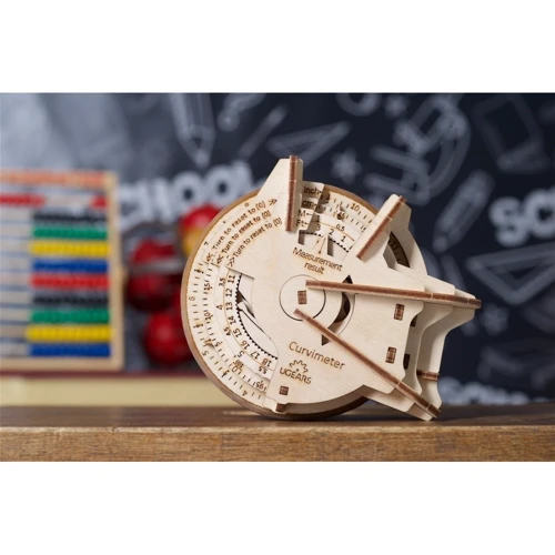 Механический 3D пазл UGEARS Модель Курвиметр STEM (70138) фото 8