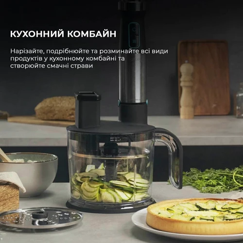 Блендер Cecotec Power TitanBlack 1500 XL TotalMix (CCTC-04275): Тип погружной