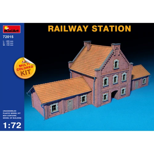 Залізничний вокзал MINIART Railway station MA72015