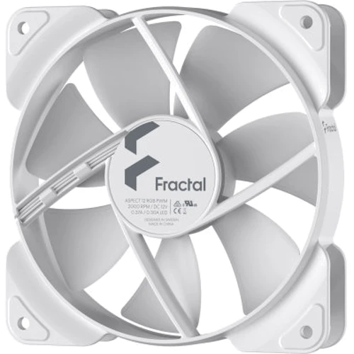 Кулер Fractal Design Aspect 12 RGB PWM White (FD-F-AS1-1209): Тип вентилятор