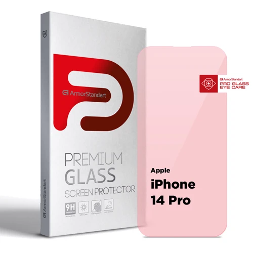 Защитное стекло для iPhone ArmorStandart Tempered Glass Pro Eye Care for iPhone 14 Pro (ARM77672)