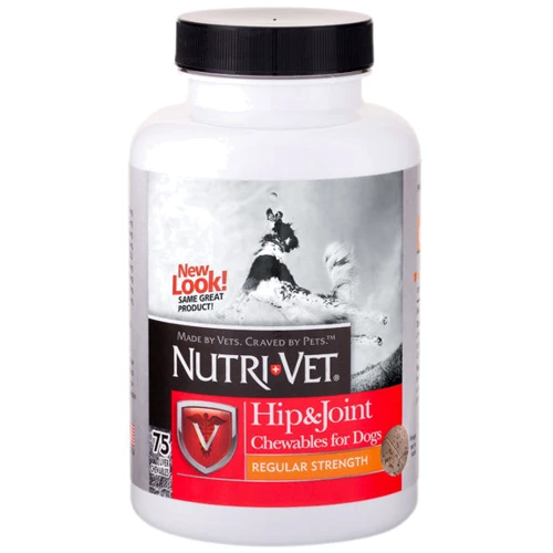 Добавка Nutri-Vet для связок и суставов с глюкозамином для собак 75 табл (669125012710)