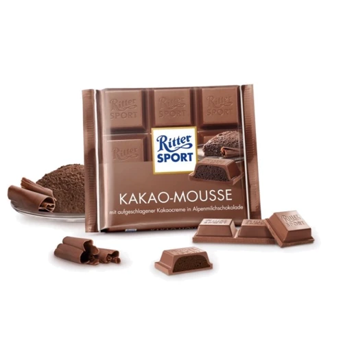 Шоколад Ritter Sport Kakao-Mousse 100 г (DL13905): Вес, г 100