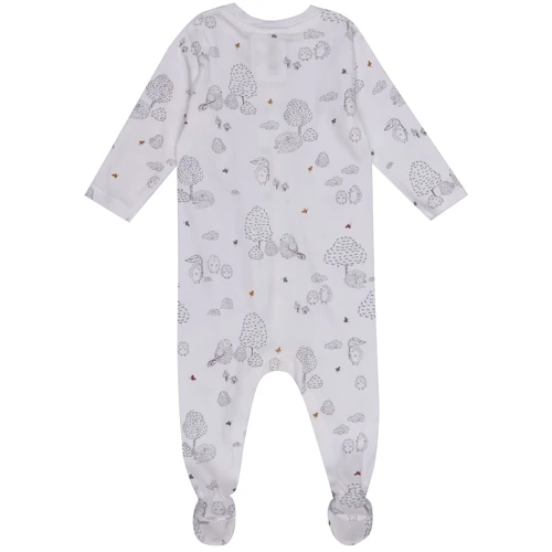 Пижама H&M 6593628-1 56 см белая: Сезон Всесезон