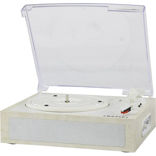 Виниловый проигрыватель Crosley Fusion Turntable + Case Combo (Cream): Особенности Встроенный фонокорректор, С Bluetooth