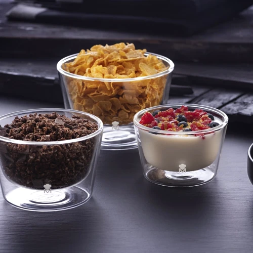 Салатник із подвійними стінками MasterPro Mixology 510 мл (BGMP-20103)