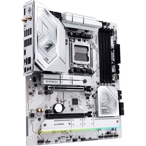 ASRock X870 STEEL LEGEND WIFI: Разъемы на задней панели USB 3.2 Gen 2, USB 3.2 Gen 1, USB 2.0, HDMI, USB Type-C