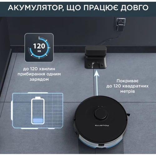 Робот-пилосос Rowenta RR8595WH X-PLORER Serie 75 S+ фото 5