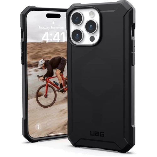 Чехол для iPhone Urban Armor Gear UAG Essential Armor Magsafe Black (114296114040) for iPhone 15 Pro Max
