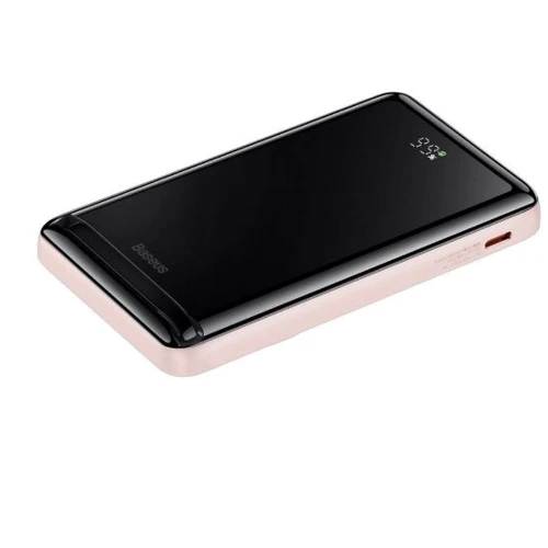 Внешний аккумулятор Baseus Power Bank 10000mAh 20W Magnetic Bracket Wireless Fast Charge Pink (PPCX000204): Емкость батареи, мАч 10000