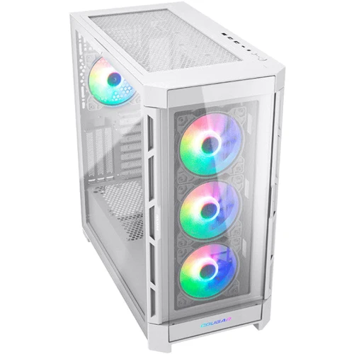 Корпус Cougar Duoface Pro RGB (White): Типоразмер Midi-Tower