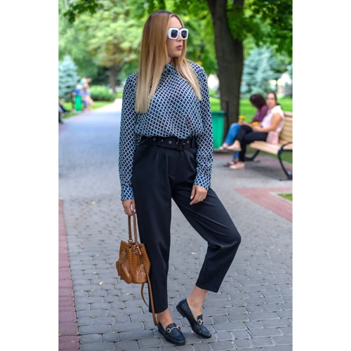 Штани FLFashion Торнадо ХБТ 3235 48 чорні