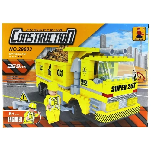 Конструктор Ausini Engineering Construction Самосвал 269 деталей (29603)