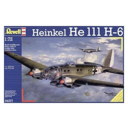 Модель Revell Самолет Heinkel HE 111 H-6 1:72 (4377): Производитель Revell