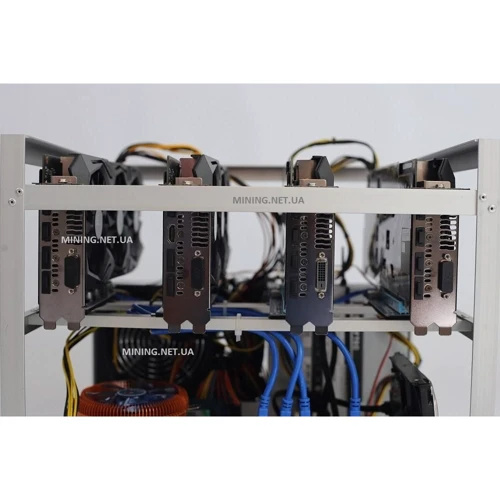 Майнінг ферма TI-miner (Top) GPU 4 Sapphire Radeon RX Vega 56 8G