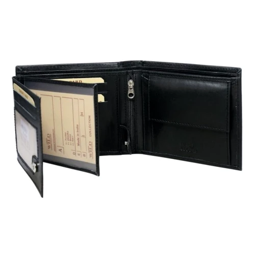 Мужское портмоне Always Wild черное (N992-SCR/3131 Black): Пол Мужской