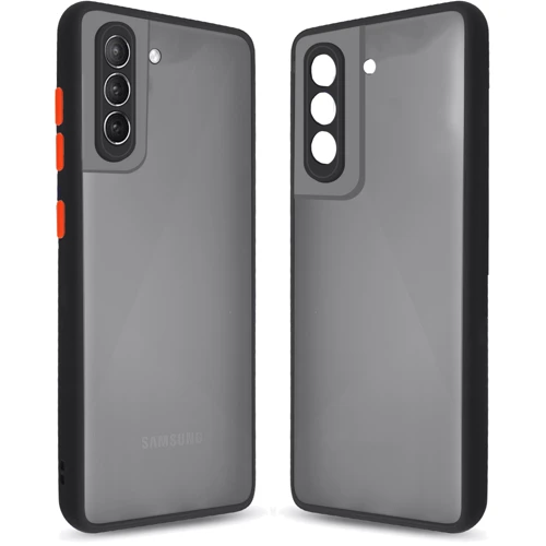 

MakeFuture Matte PC+TPU Frame Black for Samsung G996 Galaxy S21 Plus (MCMF-SS21PBK)