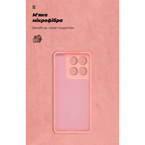 Чехол для телефонов ArmorStandart ICON Case Camera cover Pink for Motorola Edge 60 Fusion 5G (ARM85595)