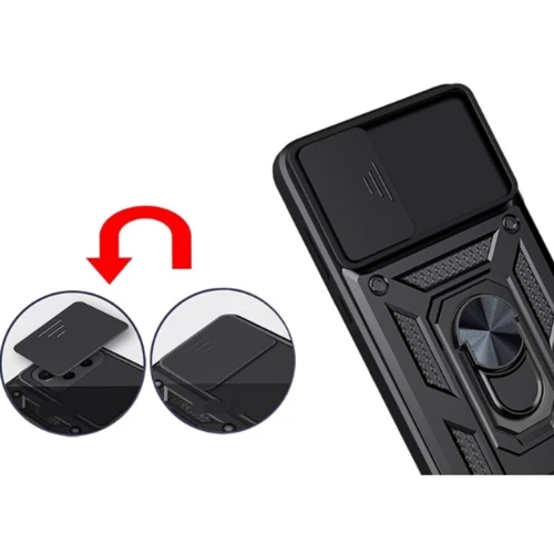 Аксесуар для смартфона BeCover Military Black for Oppo Reno7 (709111): Колір чорний