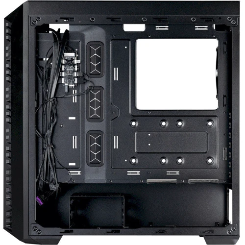 Корпус Cooler Master MasterBox 520 ARGB Black (MB520-KGNN-S01): Матеріал передній панелі пластик і загартоване скло