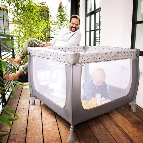 Манеж Hauck Sleep N Play SQ Nordic Grey фото 4