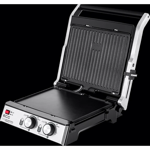 Электрогриль ECG KG 2033 Duo Grill & Waffle: Мощность, Вт 2000