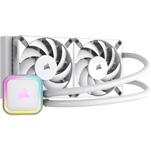 Кулер Corsair iCUE H100i RGB Elite Liquid CPU Cooler White (CW-9060078-WW)
