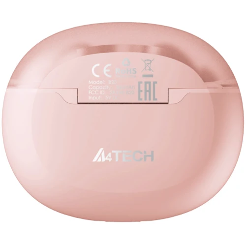 Наушники A4Tech B27 Baby Pink: Тип конструкции вакуумные