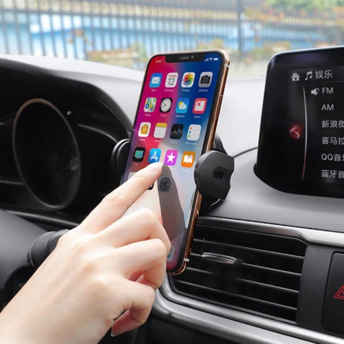 Держатель Hoco Car Holder Sensor Black (CA35) фото 11