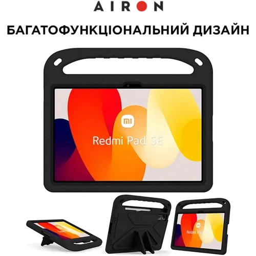 Аксесуар для планшетних ПК Airon Premium EVA Black для Xiaomi Redmi Pad SE: Сумісність Redmi Pad SE