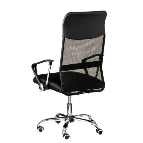 Офісне крісло Special4You Silba 2 black (E7054: Оснащення Підголівник, підлокітники, З коліщатками, З хрестовиною