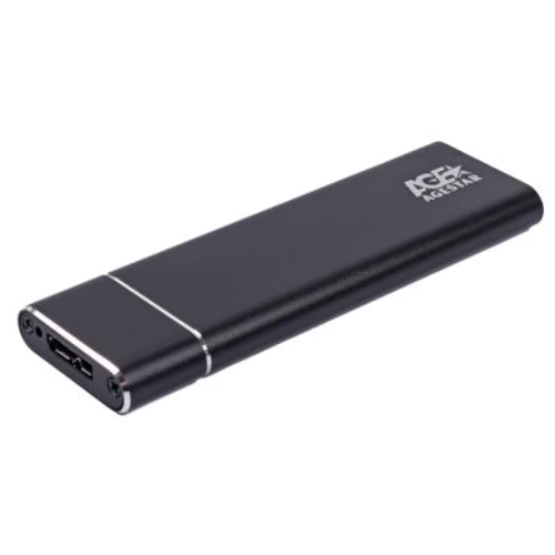 Аксесуар для накопичувача AgeStar 3UBNF5 M.2 NGFF SSD to USB 3.0 Gray