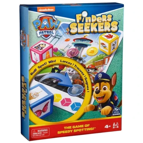 Настольная игра Spin Master Скоростные искатели: Щенячий патруль (SM34643/6069796): Возраст от 4-х лет