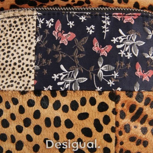 Жіноча сумка бакет-бег Desigual коричнева (8445110228562): Тип ручки Со съемным ремнем, Плечевой ремень, Без ручки