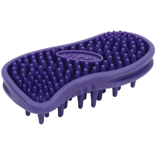 

Массажная щетка Safari Li'l Pals Massager для щенков и собак малых пород фиолетовая