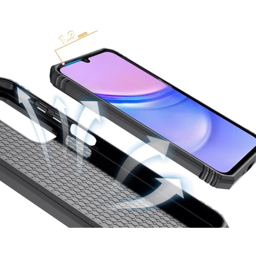 Чохол для телефона BeCover Military Black для Samsung A165 Galaxy A16 4G / A166 Galaxy A16 5G (712158): Колір черный