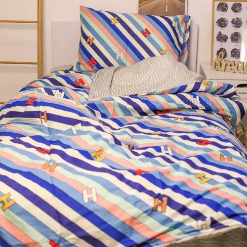 Комплект постільної білизни Viluta Twill 541 сатин підлітковий (541 pd): Розмір подростковый
