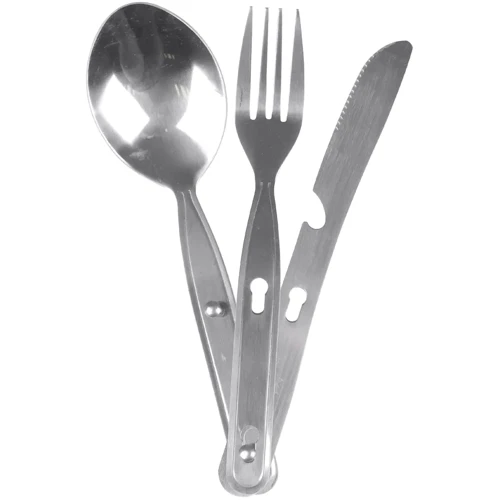 Bo-Camp Case 3 Pieces 1 Person Silver (6102100)
