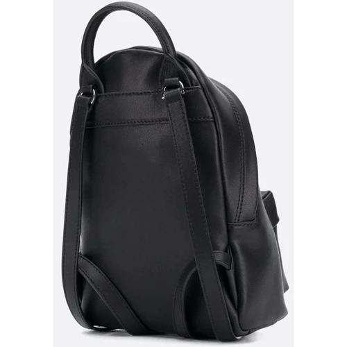 Рюкзак жіночий Karl Lagerfeld K/IKONIK METAL PIN BACKPACK чорний (205W3090-999): Тип ручки Плечевой ремень, Короткая ручка