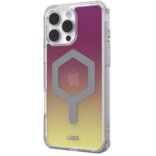 Чехол для iPhone Urban Armor Gear UAG Plyo Magsafe LE Maroon/Yellow Ombre (114481114780) for iPhone 16 Pro Max