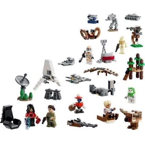 Конструктор LEGO Star Wars Новогодний календарь 320 деталей (75366): Количество деталей, шт. 320