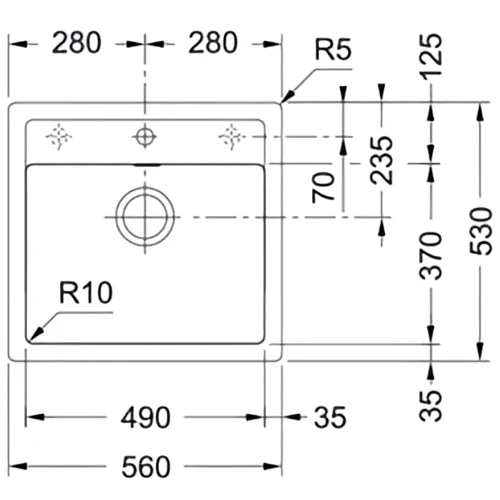 Мойка кухонная Franke Sirius 143.0691.531