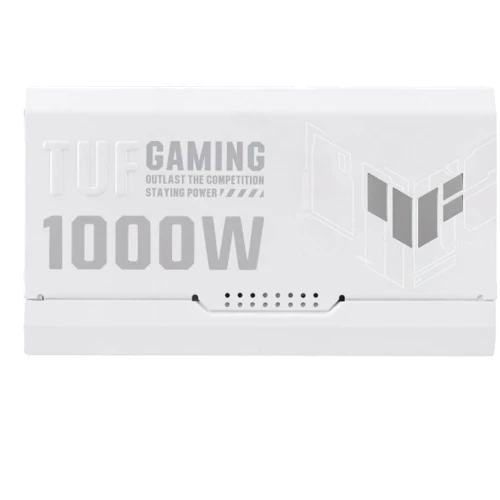 Блок питания Asus TUF-GAMING-1000G-WHITE PCIE5 1000W Gold (90YE00S5-B0NA00): Мощность, Ватт 1000