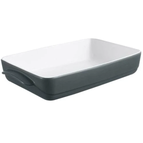 Жароміцне скло Форма Pyrex WAVE Grey Mat C307B04 прямокутні. (25x18см)