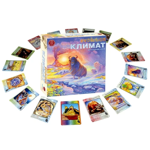 Настольная игра Правильные игры Эволюция. Климат: Вид карточные