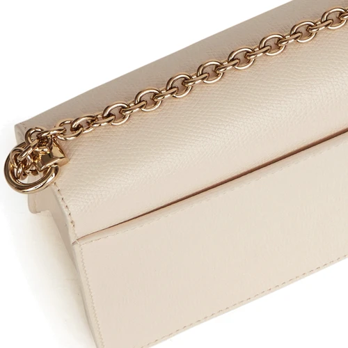Жіноча сумка крос боді Furla 1 927 Mini Crossbody 20 Bafkaco молочно-рожева (BAFKACOARE000PER00): Фактура матова, Зерниста