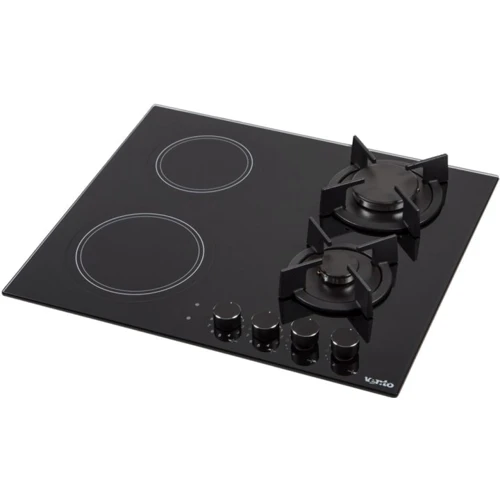 Варочная поверхность Ventolux HG622 B9G RCS (BK): Расположение панели фронтальное